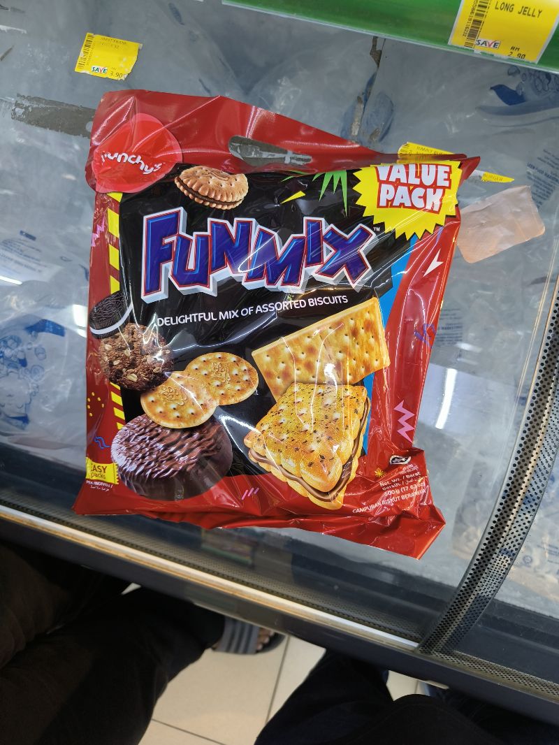 MUNCHY 500G FUNMIX ASSORTED