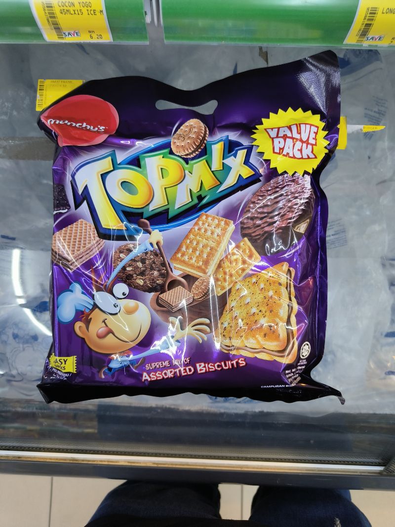 MUNCHY 500G TOPMIX ASSORTED