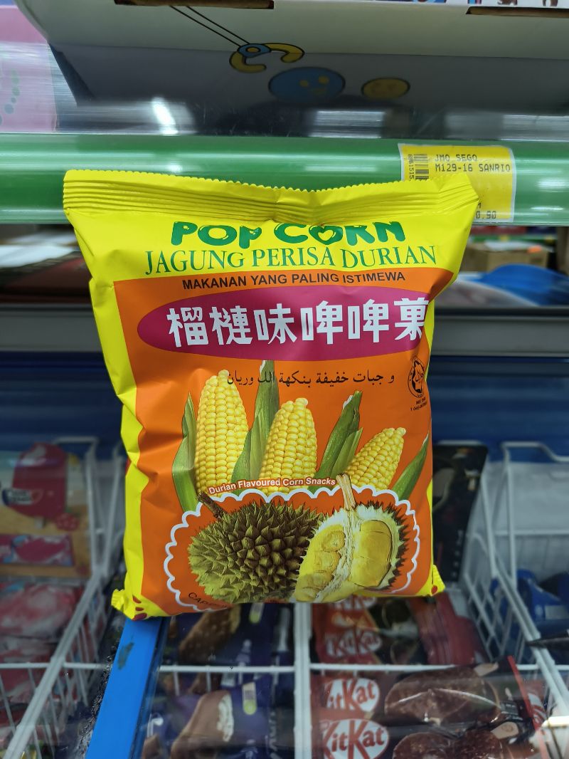 DURIAN POP CORN 70GM